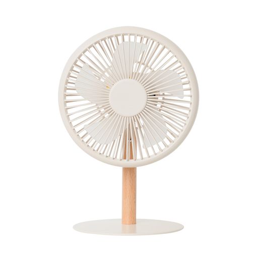 plusmoreミニリビングファンLEDライト付ダークグレー扇風機サーキュレーター自動首振り機能オートオフ..