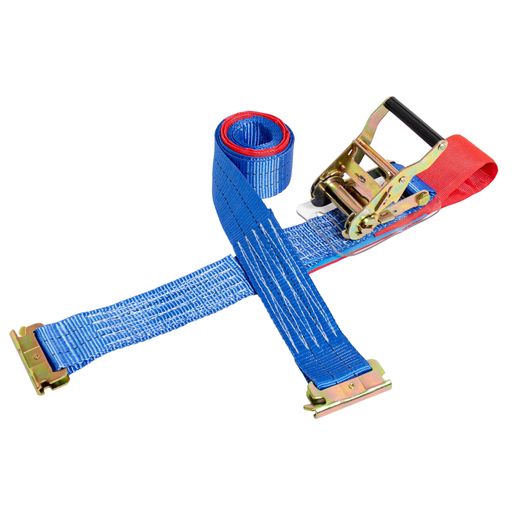 FKラッシングベルト青CE2RH型レール1ton幅50mmx長さ1+4m