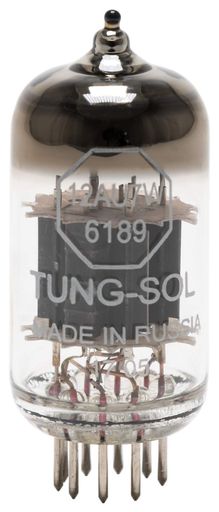 TUNG-SOL12AU7W/6189ミニチュア/mT双3極管タンソル真空管1本2.75W