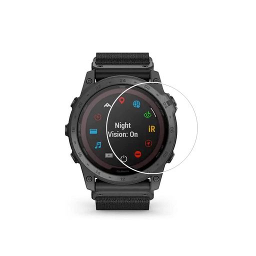 Zshion ガラスフィルム 強化ガラス 液晶保護フィルム Garmin Tactix 7 Pro 用 高透過率 気泡ゼロ 指紋防止 2.5D 硬度9H 透明な 