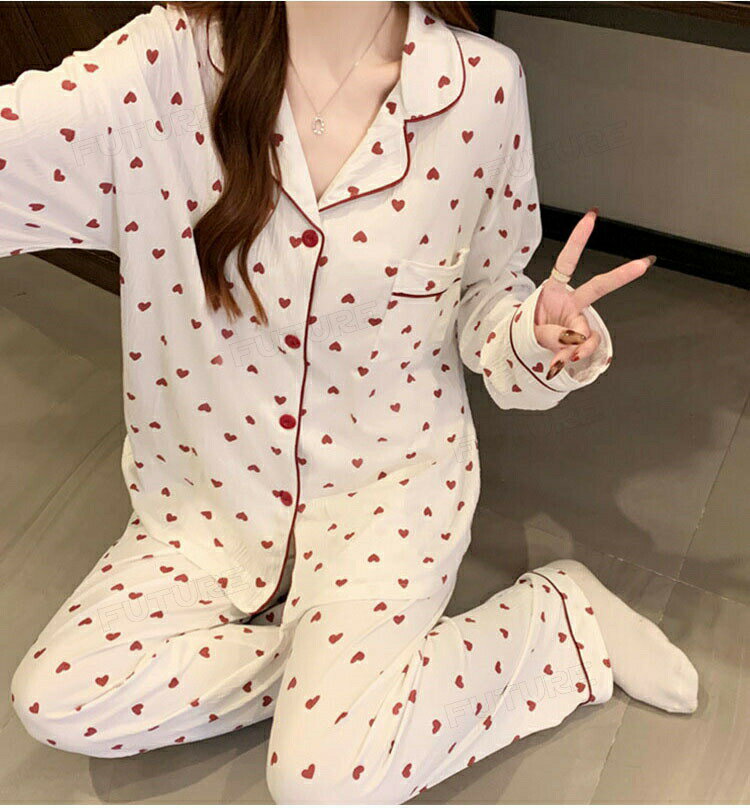 パジャマ レディ一ス 夏用 長ズボン 秋 綿 コットン 前開き ポケット付き 安い 長袖 柔らか 生産 セットアップ 上下セット ルームウェア 部屋着 寝間着 可愛い 肌触り 韓国 ロングパンツ 薄手 吸汗 着心地 プレゼント 外出 旅行 入院 ギフト おしゃれ 母の日 敬老の日