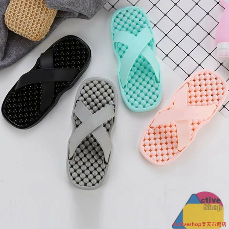 Fleurir bienvenueの両方向から履ける！スリッパ ベランダ 濡れてもOK メッシュ 玄関 健康サンダル 送料無料 両方向から履ける！スリッパ お風呂場 サンダル マッサージ効果 レディース メンズ 春夏｜アングル2