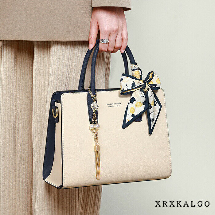 レディースバッグ 本革バッグ 牛革 合成革 レザー 2WAYバッグ マザーバッグ 女性バッグ 大気 ハンドバッグ 本革 鞄 トート ワンショルダー 斜め掛け 高級感 通勤バッグ 軽い 柔らかい 革 肩掛け ショルダーバッグ レザーバッグ 大人 女性(4)