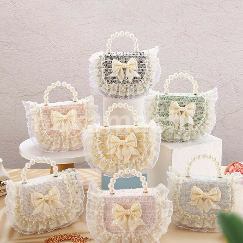 【最新品】キッズ 子供 女の子 バッグ ショルダーバッグ パーティーバッグ　カバン ハンドバッグ　2WAY..