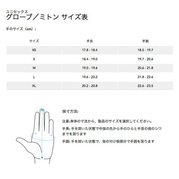 ARC'TERYX Gothic Glove アークテリクス ゴシック グローブ [Unisex][Black][ネコポス対応]