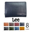 【楽天スーパSALE・ポイント10倍】Lee(リー)二つ折り 財布 ショートウォレット コンパクトウォレット YANKEE社製 高級イタリアンレザー 牛革 本革(メンズ)0520266a【父の日】(4)