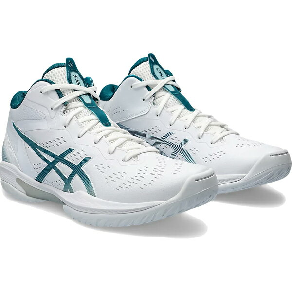 カテゴリ バスケットボールシューズ メーカー ASICS 商品名 GELHOOP V16 品番 1063A078-101 カラー 101:White×Rich Teal コメント 軽量性が特徴の、さまざまなプレーヤーに支持される、スタンダー...