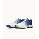 【オムニ・クレーコート】【YONEX ヨネックス テニスシューズ】パワークッション エアラスダッシュ5 GC / POWER CUSHION AERUS DASH 5 GC(SHTAD5GC-100 ホワイト×ネイビー)
