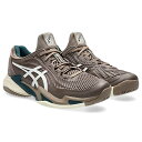 【オールコート】COURT FF 3 / コートFF 3【ASICS アシックス テニスシューズ】1041A370-020 (Taupe Grey / Whit...