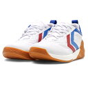 カテゴリ ハンドボールシューズ メーカー hummel 商品名 ALGIZ 2.0 LITE ICON NO23 品番 HM215172 カラー 9368：WHITE×TRUE BLUE コメント 世界トップクラスのハンドボーラーのために開発されたALGIZシリーズのシューレースタイプ。 かかとのホールド性を高めるスタビライザー「X LOCK」、Pebax Rnewを採用した軽量・高反発のクッショニングシステム「SPEED CORE」、エンジニアードメッシュとTPUによる3層のアッパー構造「TRIPLETECH」が特徴。 ★合わせて買いたい★"1秒で身につく体幹バランス" はこちらから！ ★合わせて買いたい★"成長期のお子様に絶対オススメのサプリメント!!" はこちらから！