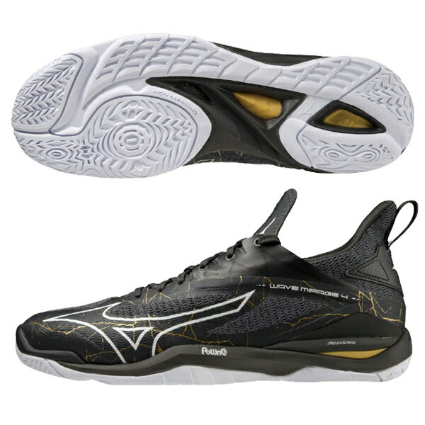 WAVE MIRAGE 4(ウェーブ ミラージュ 4 )X1GA215041【MIZUNO】 ミズノ インドア ハンドボールシューズ