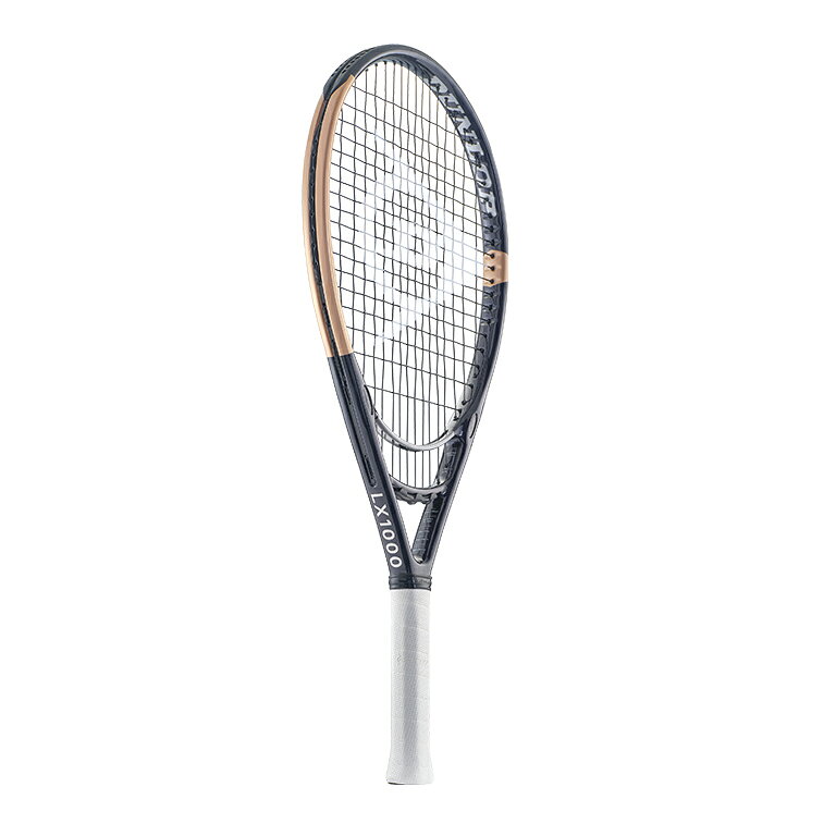 【指定ガット＋張りサービス】【ダンロップ DUNLOP 硬式テニスラケット 限定モデル】LX 1000 NAVY / エルエックス 1000 ネイビー (DS22505 ネイビー×ゴールド)