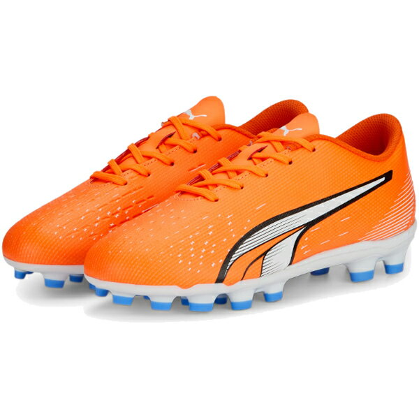 ☆送料無料☆ウルトラ プレイ HG + Mid Jr　107235-01【PUMA】プーマジュニアサッカースパイク