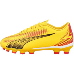 ☆送料無料☆ULTRA PLAY HG + Mid Jr（ウルトラ プレイ HG + Mid Jr）107778-03【PUMA】プーマ ジュニアサッカースパイク