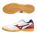 ☆特別価格☆モナルシーダ NEO SALA SELECT IN (ホワイト×レッド)Q1GA212262【mizuno】ミズノサッカーフットサル・トレーニングシューズ