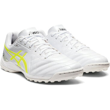 ☆送料無料☆ CALCETTO WD 8 TF /カルチェット WD 8 TF(ホワイト×セーフティイエロー)　1113A008-114【ASICS】アシックスサッカートレーニング・フットサルシューズ