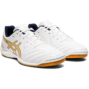 ☆送料無料☆ CALCETTO WD 8 /カルチェット WD 8(ホワイト×シャンパン)1113A011-106【ASICS】アシックスサッカートレーニング・フットサルシューズ