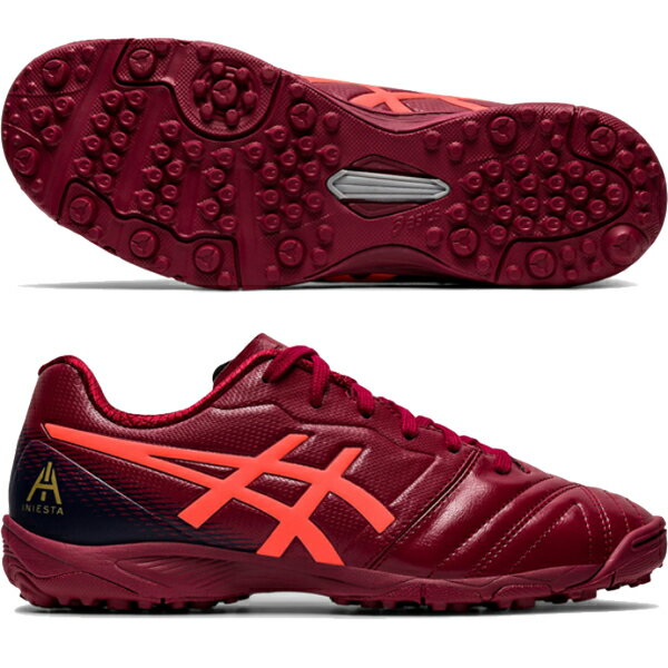 ☆ラスト1足 19.0cm☆ULTREZZA AI GS TF(バーガンディ×フラッシュコーラル)1104A014-600【ASICS】アシックスジュニアサッカートレーニングシューズ