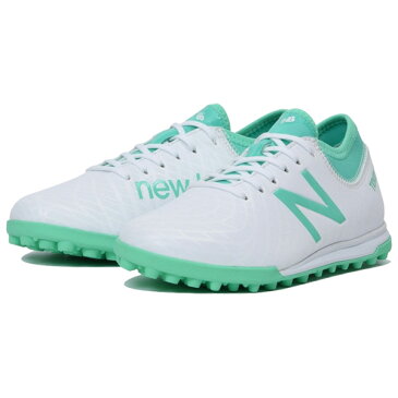 ☆ラスト1足 21.5cm☆☆送料無料☆TEKELA MAGIQUE TF JNR(ホワイト×エメラルド)JSTTTWN1【new balance】ニューバランスジュニアサッカートレーニングシューズ