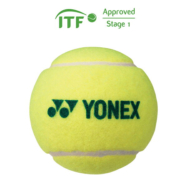 カテゴリ テニスボール メーカー YONEX 商品名 マッスルパワーボール40　(ジュニア専用) 品番 TMP40　(1ダース12個入) カラー 769：ドットグリーン サイズ 直径：6.4～6.8cm 重さ 47.0～51.5g 素材 アクリル＋ナイロン＋ラバー 製品情報 ITF　Approved Stage 1 生産国：台湾 PC、スマホ、タブレットの閲覧環境やモードによっては、画像の色彩が異なって見える場合がございますのでご注意下さい!!