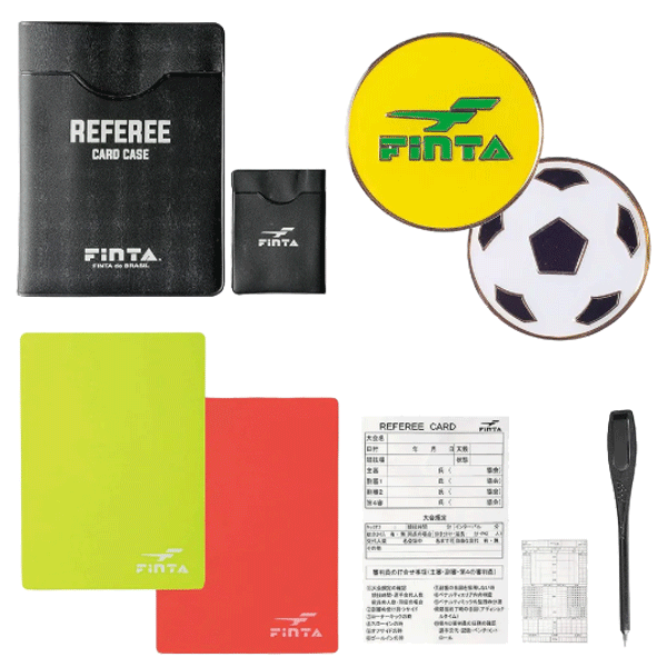 ☆ネコポス配送可☆ フィンタ レフェリー スターターセットA FT5989【FINTA】フィンタ サッカー アクセサリー