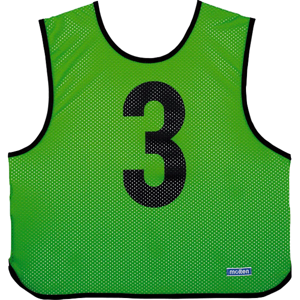 molten ゲームベスト 10枚セット(番号1〜10)GB0113-KG【molten】モルテン サッカーアクセサリー