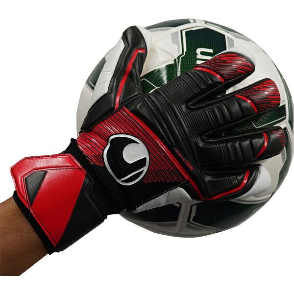 ☆送料無料☆uhlsport　パワーライン　スーパーソフト　ハーフネガティブ　1011308-01【uhlsport】ウールシュポルトゴールキーパーグローブ 2