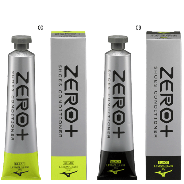 ■ツヤ出し ■撥水 ■サッカースパイク/シューズ ケア用品　ゼロプラス　つや出し カラー:(00:クリア)(09:ブラック) 素材:90％天然由来成分　※水を含む 容量 :50g