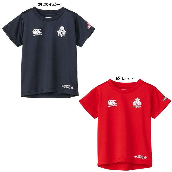 canterbury JAPAN KIDS SPECTATOR TEE　RAJ33793【canterbury】カンタベリー ラグビーウェア