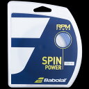 ★ネコポスなら2張りまで送料無料★RPM POWER SPIN POWER / RPMパワースピンパワー【BABOLATテニスガット単張】241139-360
