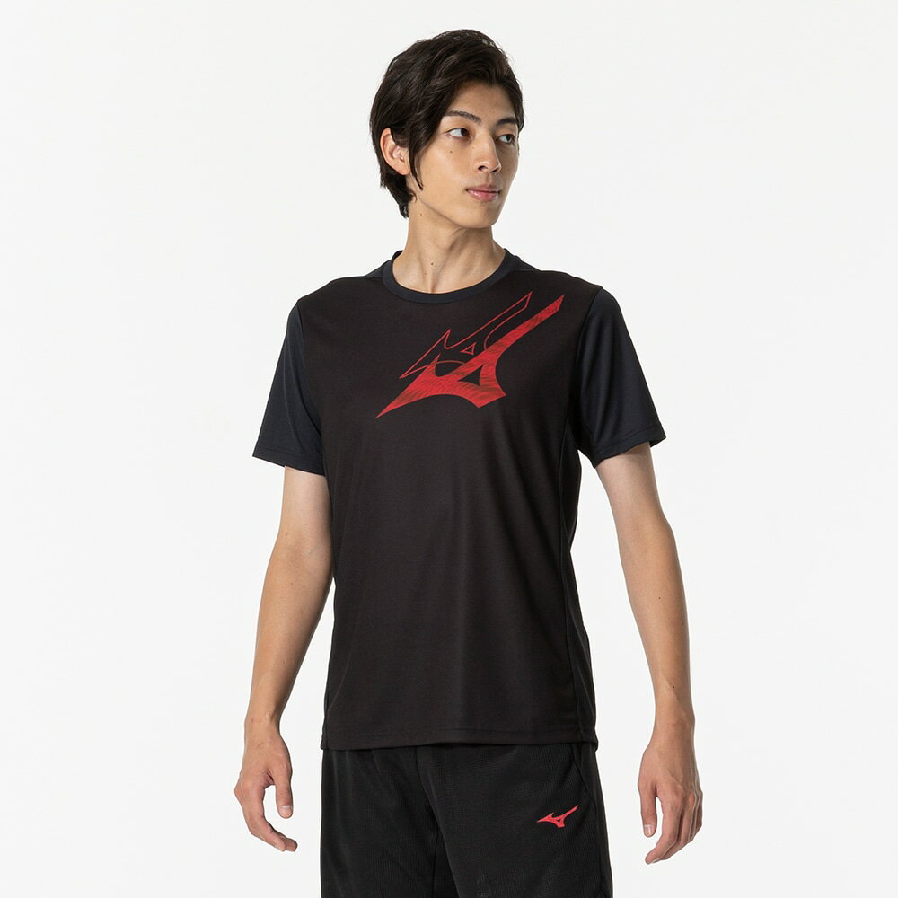 [クロネコゆうパケット配送可能]クイックドライTシャツ [メンズ]【MIZUNOマルチスポーツウェア】32MAB02509