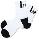☆ネコポス対応可☆ Arch vertical crew socks(ソックス) A323-101【Arch】アーチ バスケットボール ソックス