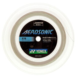 AEROSONIC (200m) / エアロソニック (200m)【YONEXバドミントンロールガット】ヨネックス BGAS-2-011