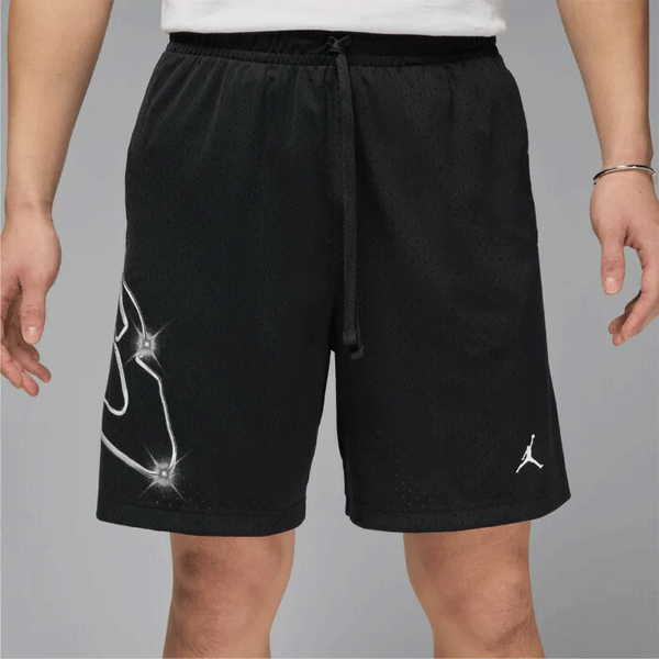 ☆ネコポス配送☆ ジョーダン スポーツ メンズ Dri-FIT グラフィック ショートパンツ HQ9943-010【NIKE】ナイキ バスケットウェア