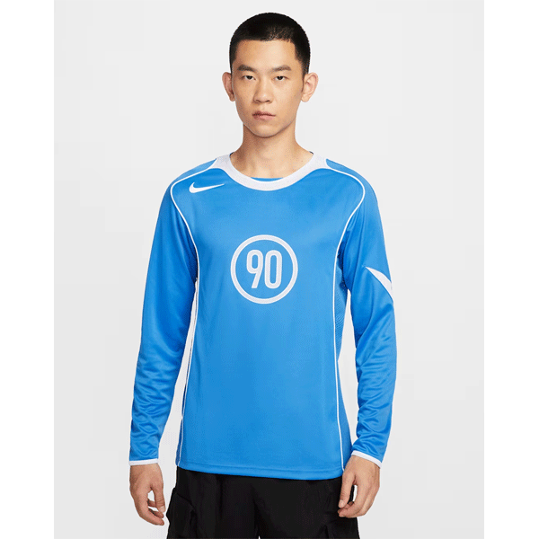 ☆ネコポス配送☆ ナイキ トータル 90 メンズ Dri-FIT ロングスリーブ サッカートップ IM6312-435【NIKE】ナイキ サッカーウェア