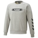 ※バスケットボックスロゴスウェットシャツ HAPB8005-01 【hummel】ヒュンメル バスケットウェア プラクティス