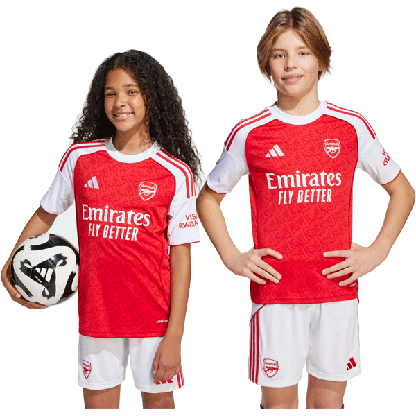 ☆ネコポス配送☆ アーセナル 25/26 ホームジャージー キッズ KSJ52-JI9533 【adidas】アディダス ジュニア サッカー レプリカウェア