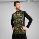 PUMA メンズ 2024-25 ドルトムント プレマッチ 1/4 ジップ トップ 779115-02 【PUMA】プーマ サッカーウェア