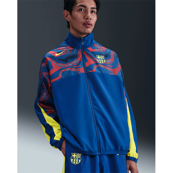 NIKE FCバルセロナ ストライク TFV ウーブンジャケット SE GX FZ1281-431 【NIKE】ナイキ サッカーウェア