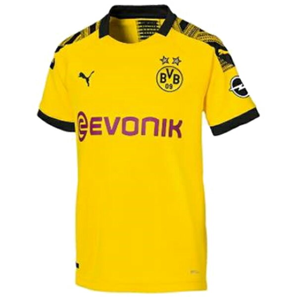 ☆送料無料☆PUMA BVB キッズ SS ホーム レプリカシャツ(サイバーイエロー×プーマブラック) 755738-01【PUMA】プーマサッカーレプリカウェア安売り サッカー 用品 セール