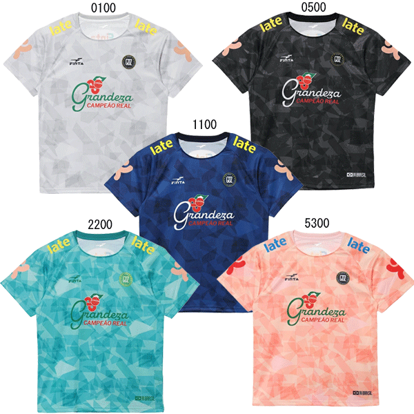 ☆ネコポス配送☆ FINTA GDZ グラフィック プラシャツ FT4410【FINTA】フィンタ サッカーウェア