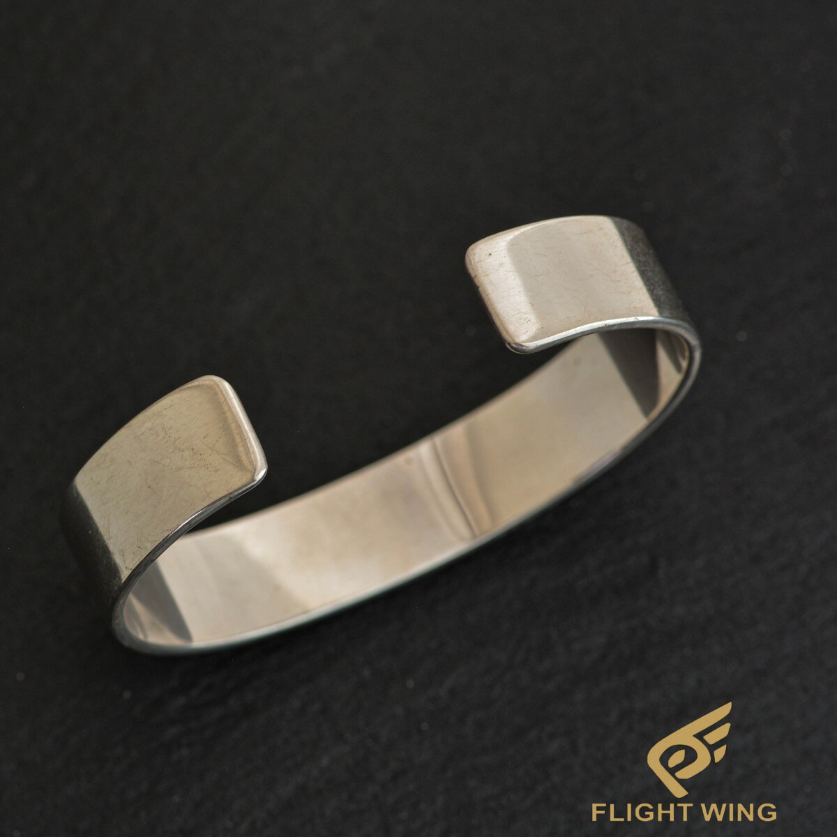 【Goro's ゴローズ】平打ちブレス(S) 美品【中古】