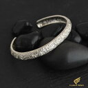 【 LA KEY 】【正規代理店】SV Arabesque Bangle / 唐草ブレス【新品】