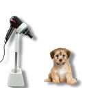 ドライヤースタンド 犬 猫 ペット用 ペット用品 ドライヤー 固定 ハンズフリー 両手自由