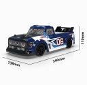 リモコンカー リモートコントロールカー 4駆レーシングカー リモートコントロールトラック オフロードカー おもちゃ 4WD 車 ギフト 子供 大人用 LEDライト付き 高速車