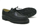 【お手入れ用クリームプレゼント中】パラブーツ メンズ ミカエル チロリアンシューズ *ブラック Paraboot Michael 715604 NOIR ノアール〔FL〕【楽ギフ_包装】【あす楽】【送料無料】