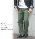 オアスロウ orslow メンズ ファティーグパンツ US ARMY FATIGUE PANTS ベイカーパンツ 日本製〔FL〕【楽ギフ_包装】【あす楽対応】