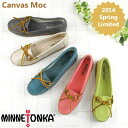 【S】【国内正規品】ミネトンカ MINNETONKA モカシン キャンバスモック モカシンCANVAS MOC#230#231#235#236#239〔SK〕