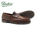 【ソックス1点プレゼント♪】 パラブーツ メンズ コロー レイドソール *ブラウン Paraboot Coraux Raid Sole 183303 コインロー...