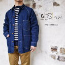 【＼～5/7 10時まで／10％オフクーポン発行中！！】orSlow オアスロウ 03-6140-81 50 039 s COVERALL カバーオール ユニセックス 〔FL〕【楽ギフ_包装】